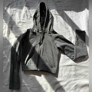 Stylish Gray Off-the-Shoulder Sweater